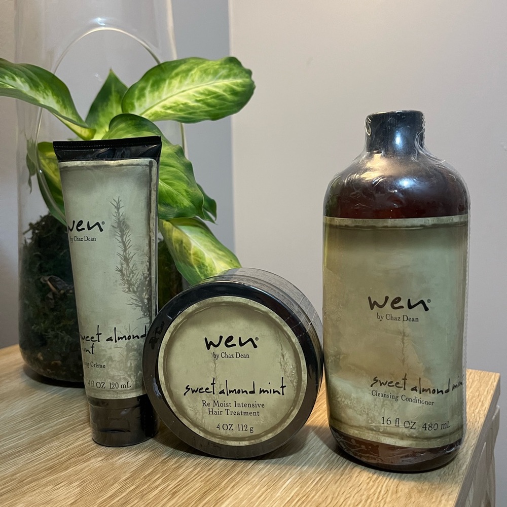 WEN Almond Mint Set